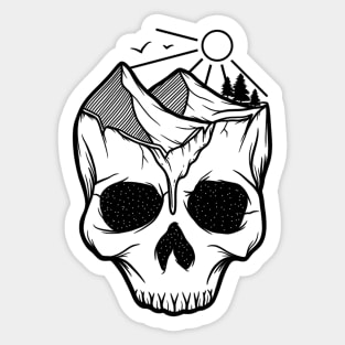 Skull Island Sticker